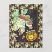 HALLOWEEN FLYSESKANDY CORN FEESTDAGENKAART (Voorkant)