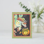 HALLOWEEN FLYSESKANDY CORN HOLIDAY BRIEFKAART (Staand voorkant)