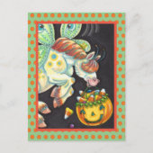HALLOWEEN FLYSESKANDY CORN HOLIDAY BRIEFKAART (Voorkant)