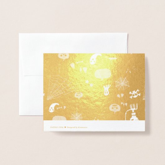 Halloween Folie Kaarten (Met envelop)