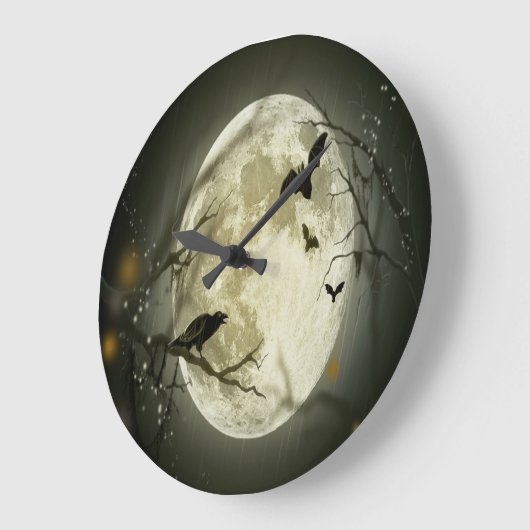 Halloween Forest, Bats, Landscape Grote Klok (Hoek)