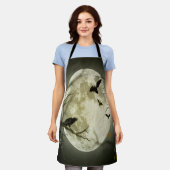 Halloween Forest, Bats, Landscape Schort (Gedragen)