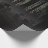 HALLOWEEN FOREST CEMENTERY CADEAUPAPIER (Hoek)