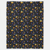 Halloween Forest Fleece Blanket Deken (Voorkant)
