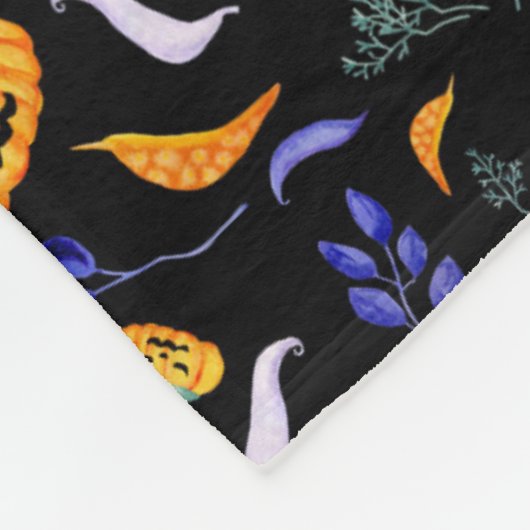 Halloween Forest Fleece Blanket Deken (Hoek)