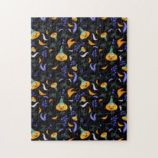 Halloween Forest Jigzaag Puzzle Legpuzzel (Verticaal)