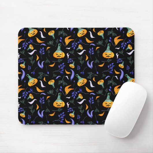 Halloween Forest Mousepad Muismat (Met muis)