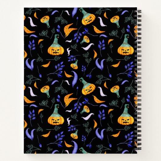 Halloween Forest Notitieboek (Achterkant)