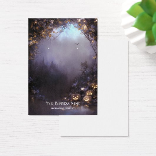 Halloween Forest Oorbel Display Kaart (Bureau)
