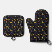 Halloween Forest Oven Mitt Set (Voorkant)