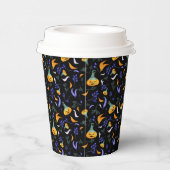 Halloween Forest Paper Cups Papieren Bekers (Rechts)