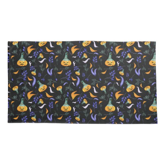 Halloween Forest Pillowcases Kussensloop (Achterkant-Links)