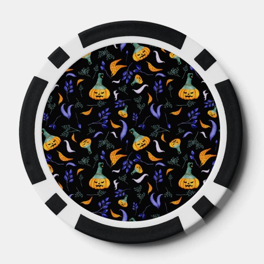 Halloween Forest Poker Chips (Achterkant)