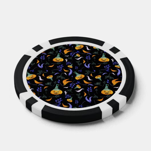 Halloween Forest Poker Chips (Enkel)