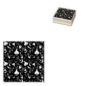 Halloween Forest Stamp Rubberstempel (Gestempeld)