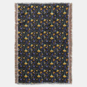 Halloween Forest Throw Deken (Voorkant Verticaal)