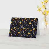 Halloween Forest Wenskaart (blank) Kaart (Gele Bloem)