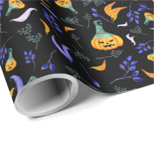 Halloween Forest Wrapping Paper Cadeaupapier