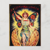 Halloween fortuin teller Holiday briefkaart (Voorkant)