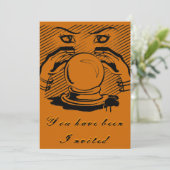 Halloween Fortune Kaart (Staand voorkant)