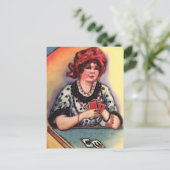 Halloween Fortune Teller Briefkaart (Staand voorkant)