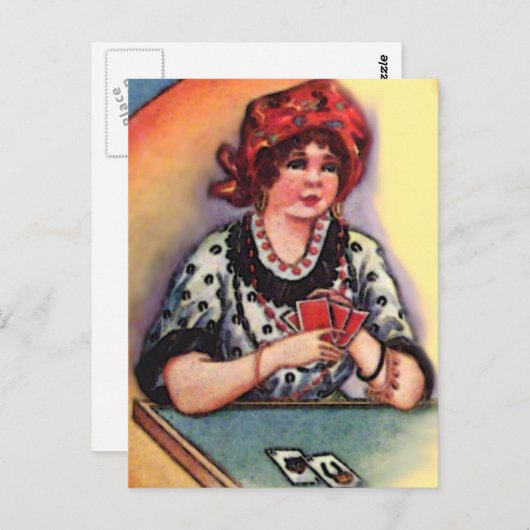  Halloween Fortune Teller Briefkaart (Voorkant / Achterkant)