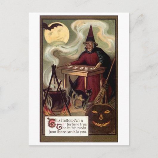  Halloween Fortune Teller Briefkaart (Voorkant)
