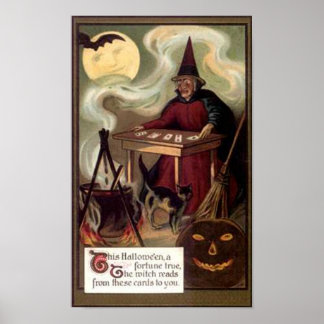  Halloween Fortune Teller Poster