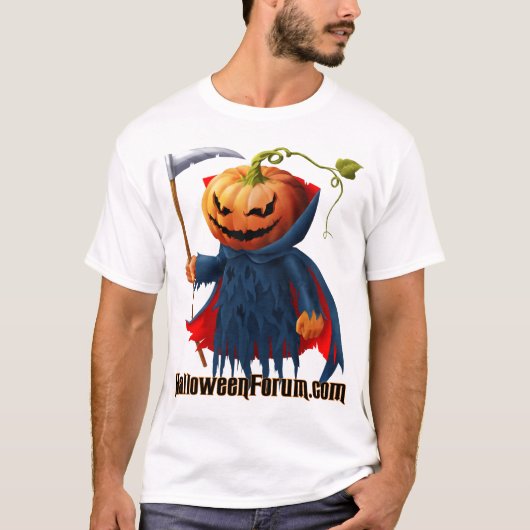 Halloween Forum 2010-ontwerp - Voorzijde T-shirt (Voorkant)
