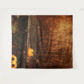 Halloween-foto-achtergrondtapijt Wandkleed (Voorkant (horizontaal))