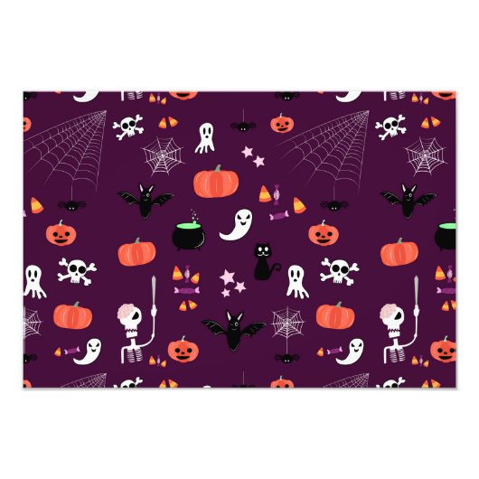Halloween Foto Afdruk (Voorkant)