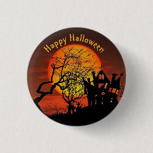 Halloween, foto van volle maan