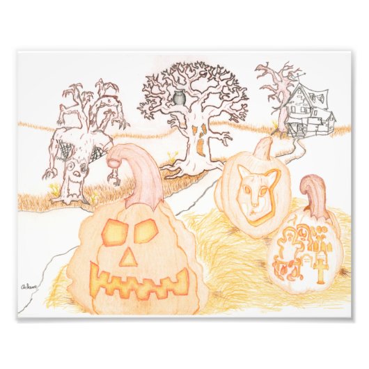 Halloween - Fotoafdrukken Foto Afdruk (Voorkant)