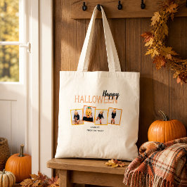 Halloween Fotocollage Trick or Treat  Tote Bag