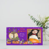 Halloween-fotokaart (Staand voorkant)