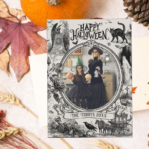 Halloween Fotokaart 2026 Briefkaart