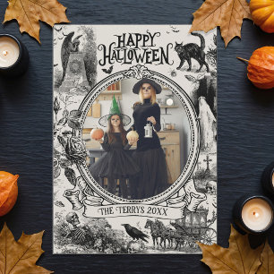 Halloween Fotokaart Kaart