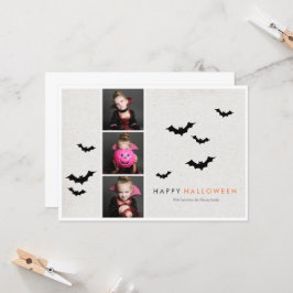 Halloween Fotostrip - Licht Kaart