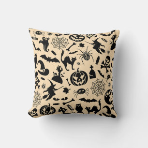 Halloween foutloos patroon kussen
