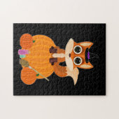Halloween Fox Legpuzzel (Horizontaal)