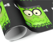 Halloween Frankenstein Holiday inpakpapier (Rol Hoek)