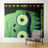 Halloween Frankenstein Monster Backdrop Wandkleed (In Situ (horizontaal))