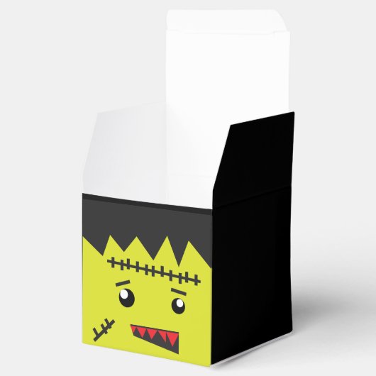 Halloween Frankenstein Monster Bedankdoosjes (Geopend)