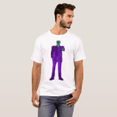 halloween frankenstein monster kreupel t-shirt (Voorkant volledig)