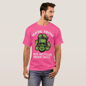 Halloween Frankenstein Recycled Parts Costume Men  T-shirt (Voorkant volledig)