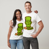 Halloween Frankenstein Ringer T-Shirt (Unisex)