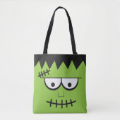 Halloween Frankenstein Snoep Tote Bag (Voorkant)
