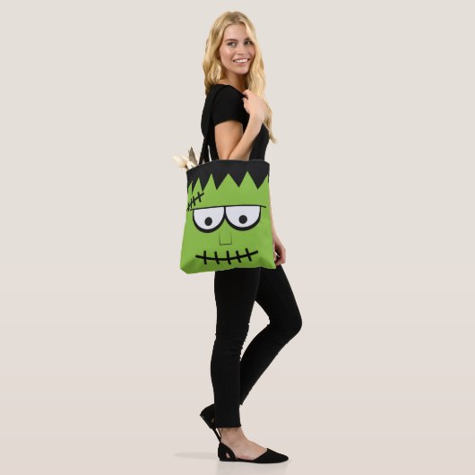 Halloween Frankenstein Snoep Tote Bag (Op model)