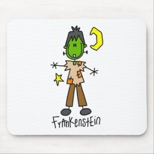 Halloween Frankenstein Stick Figure Muismat