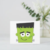 Halloween Frankenstein T-shirts en Gifts Briefkaart (Staand voorkant)